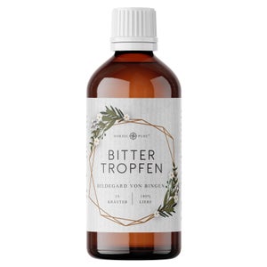 Nordic Pure gouttes amères – 15 herbes selon Hildegard de Bingen (100 ml)
