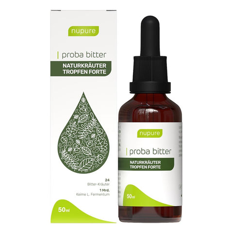 Nupure Proba gouttes amères aux herbes naturelles forte (50 ml)