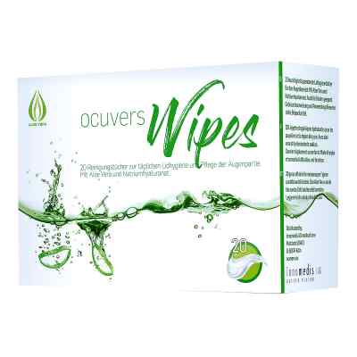 Ocuvers lingettes soin du bord des paupières (20 pièces)