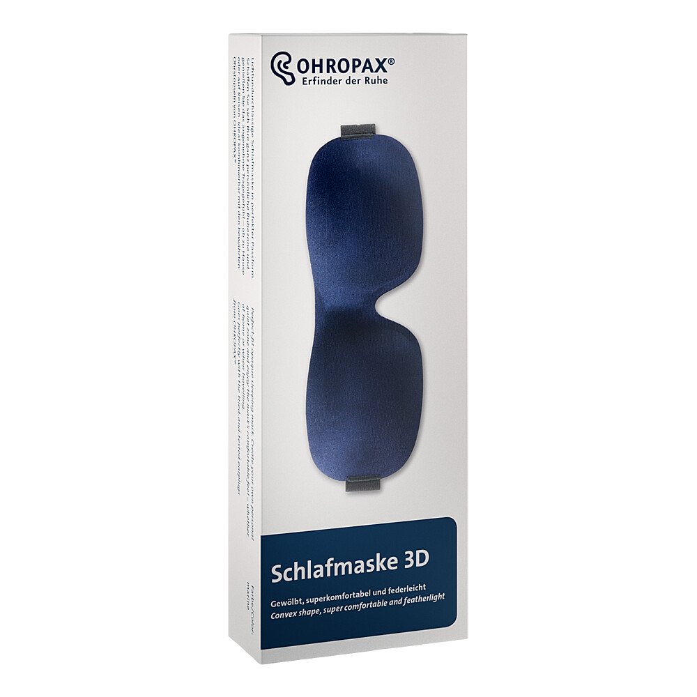 Ohropax masque de sommeil 3D (1 pièce)