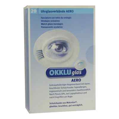 Okkluglas Aero pansement en verre de montre (20 pièces)