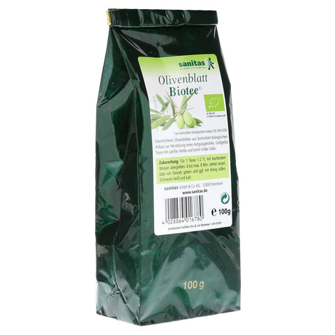 Sanitas Thé bio de feuilles d'olivier (100 g)