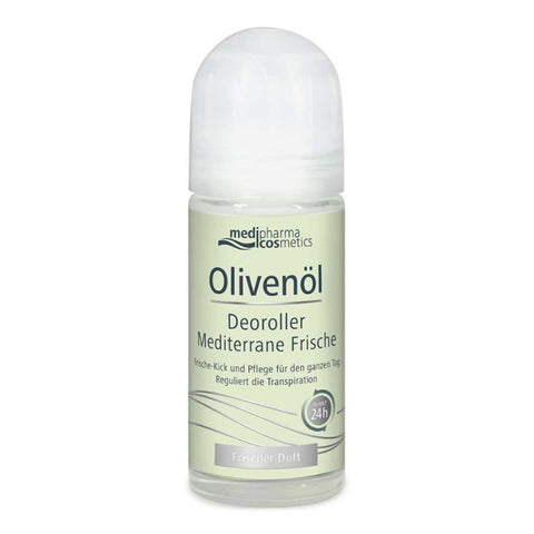 Medipharma Cosmetics Déodorant roll-on à l'huile d'olive fraîcheur méditerranéenne (50 ml)