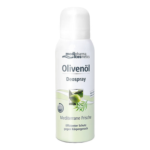 Medipharma Cosmetics Spray déodorant fraîcheur méditerranéenne à l'huile d'olive (125 ml)