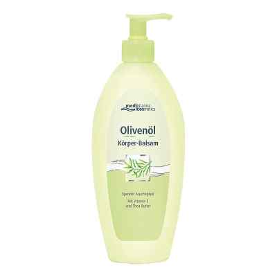 Medipharma Cosmetics Huile d'olive baume corporel avec distributeur (500 ml)