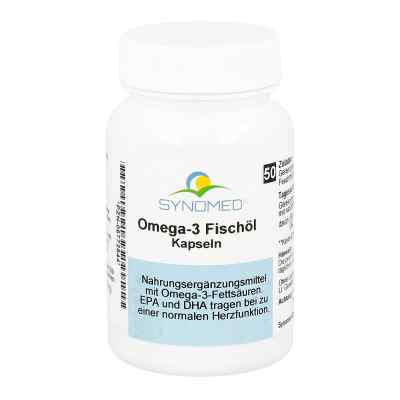 Synomed GmbH Omega 3 huile de poisson gélules (50 gélules)