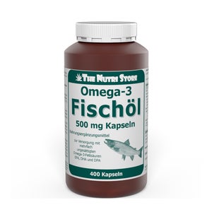 The Nutri Store Omega-3 huile de poisson gélules 500 mg 400 pièces