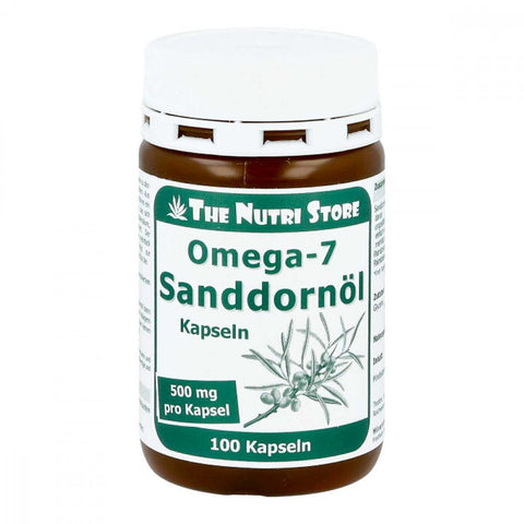 Hirundo Products Omega 7 Organic Sea Buckthorn Oil 500 mg capsules (100 capsules)