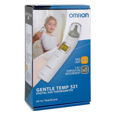 Omron Gentle Temp 521 thermomètre auriculaire infrarouge numérique 3-en-1 (1 pièce)