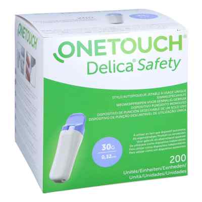 One Touch Delica Safety autopiqueur à usage unique 30 G (200 pièces)