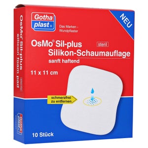 Gothaplast OSMO Sil-plus coussin en mousse de silicone 11x1 (10 pièces)