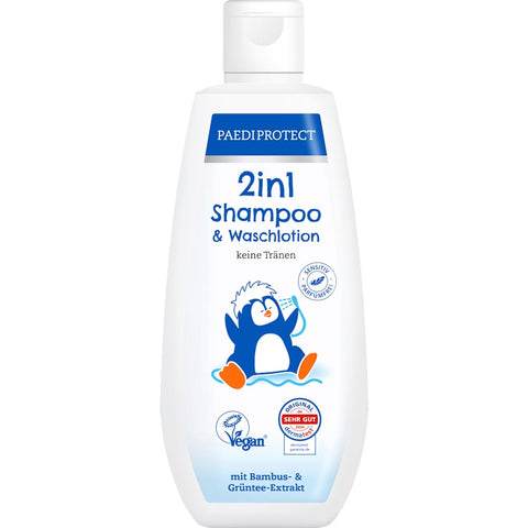 PAEDIPROTECT Baby 2-in-1 Shampoo & Wash Lotion (200 ml)