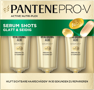 PANTENE PRO-V Soin capillaire Rescue Shots Lisse & Soyeux (3 x 15ml), 45 ml
