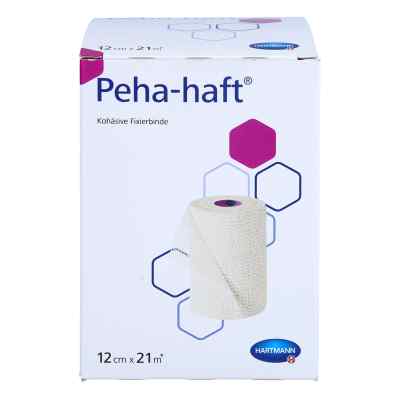 Peha-haft bande de fixation sans latex 12 cm x 21 m (1 pièce)
