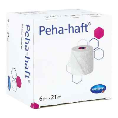 Peha-haft bandage de fixation sans latex 6 cm x 21 m (1 pièce)