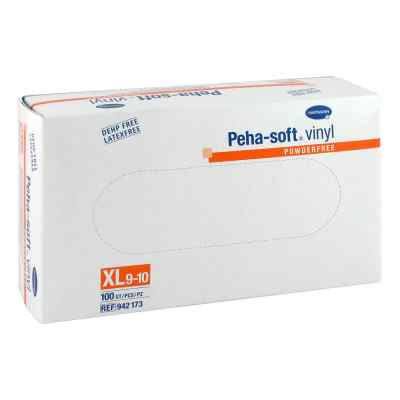 Peha Soft vinyle gants d'examen sans poudre non stériles XL (100 pièces)