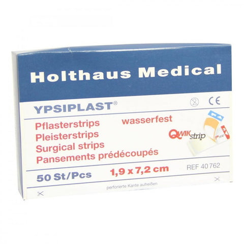 Ypsiplast pansements imperméables 1,9x7,2 cm (50 pièces)