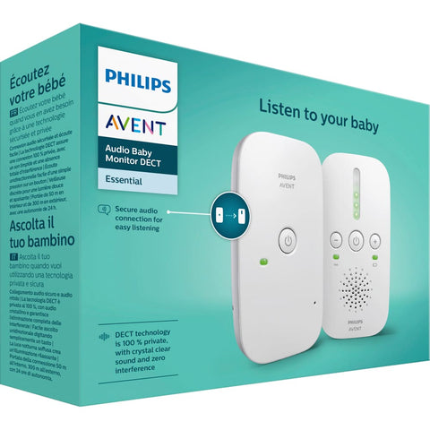 Philips Avent DECT Audio Baby Monitor SCD502/26 (1 piece)