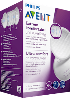 PHILIPS AVENT Coussinets d'allaitement (24 pièces)