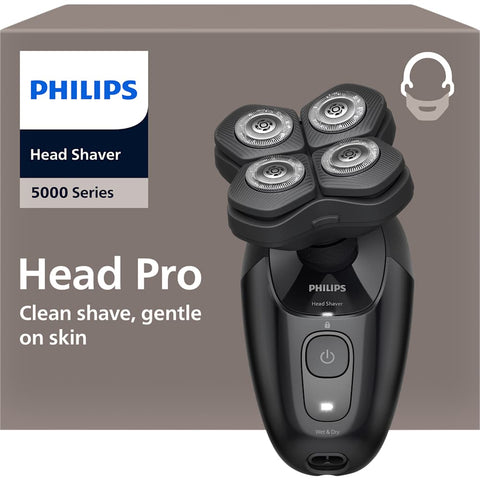 Philips Electric Shaver, shaver for shaved head S5000 (1 piece)