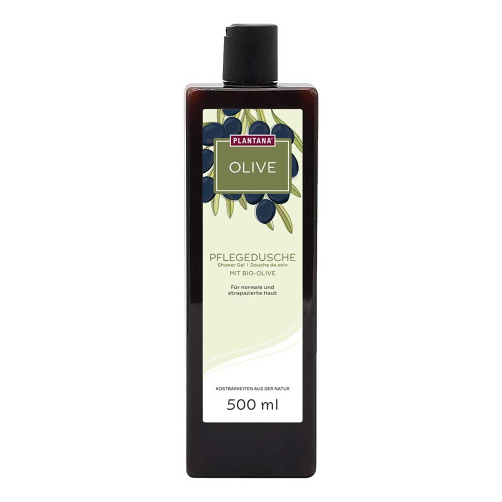 PLANTANA Olive douche nourrissante à l'olive bio (500 ml)