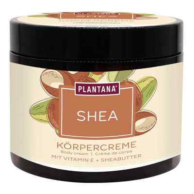 PLANTANA crème pour le corps au karité avec beurre de karité + vitamine E (500 ml)