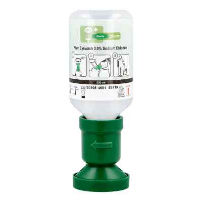 Plum Nacl solution de rinçage oculaire avec cupule oculaire (200 ml)