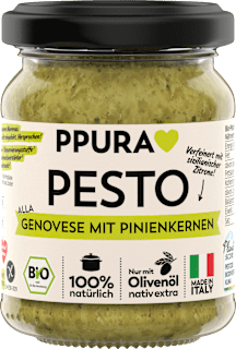 PPURA Pesto alla Genovese aux pignons de pin (120 g)