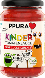 PPURA Tomato sauce with creamy fresh cheese for kids (340 g)