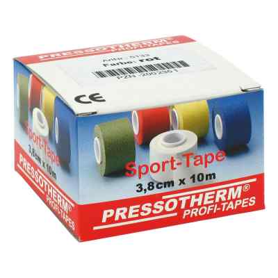 Pressotherm bande sportive 3,8 cm x 10 m rouge (1 pièce)