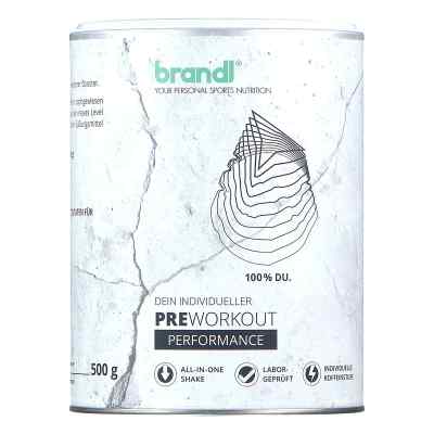 Brandl Nutrition Preworkout Performance Orange niveau 3 poudre (500 g)