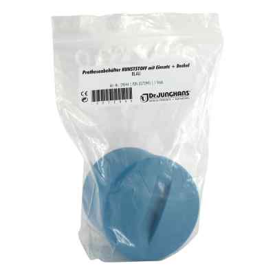 Dr. Junghans Medical Boîte pour prothèse en plastique avec couvercle bleu (1 pièce)