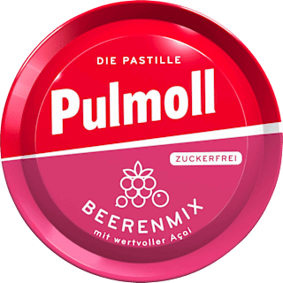Pulmoll Pastilles, mélange de baies avec acai, sans sucre (50 g)