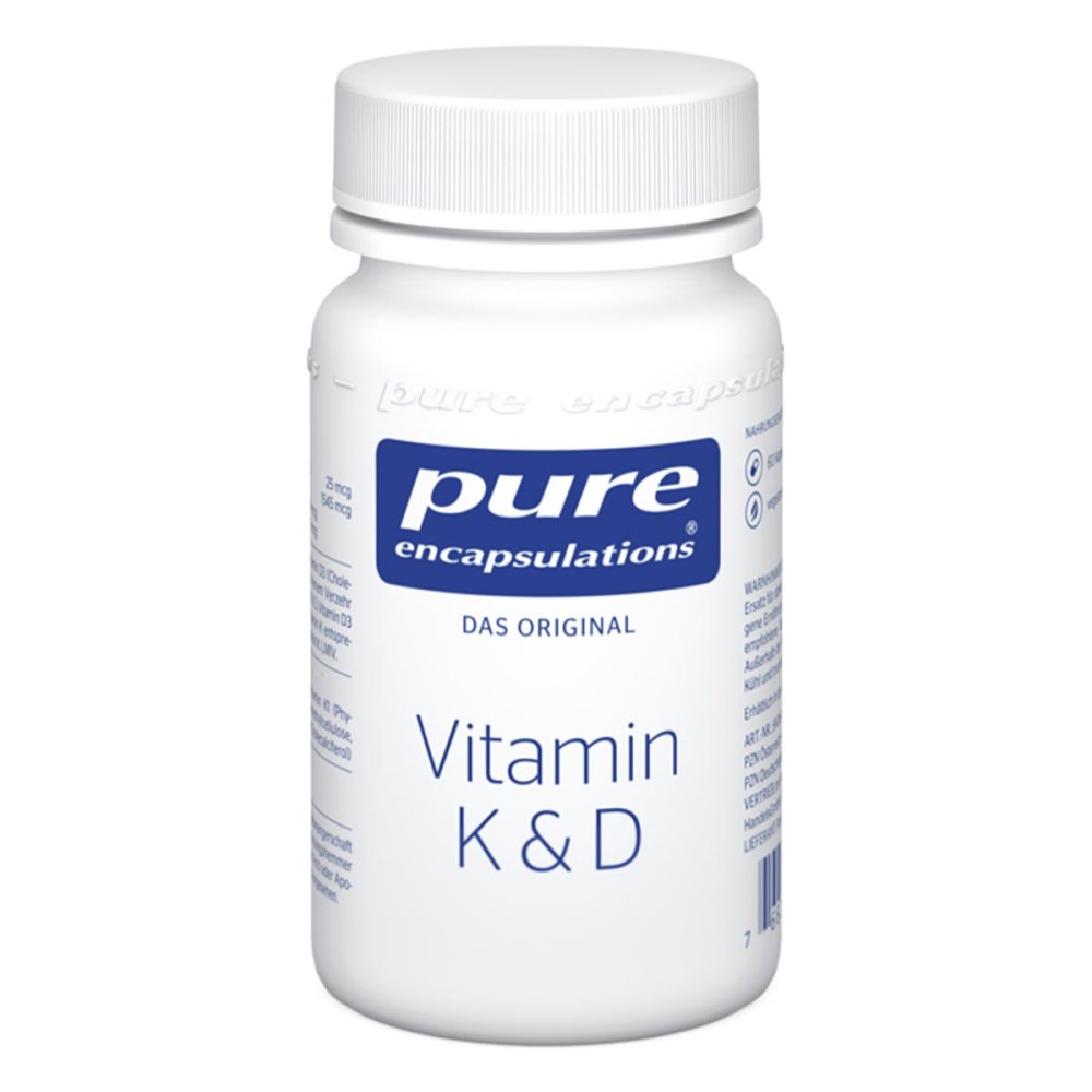 Pure Encapsulations Vitamin K & D gélules (60 pièces)