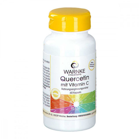 Warnke Vitalstoffe Quercétine avec vitamine C gélules (60 gélules)