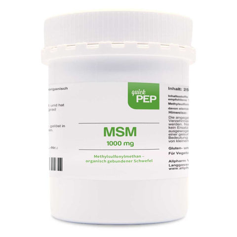 ALLPHARM Quickpep MSM 1.000 poudre orale (250 g)