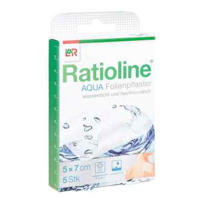 Ratioline aqua pansement de douche 5x7 cm (5 pièces)