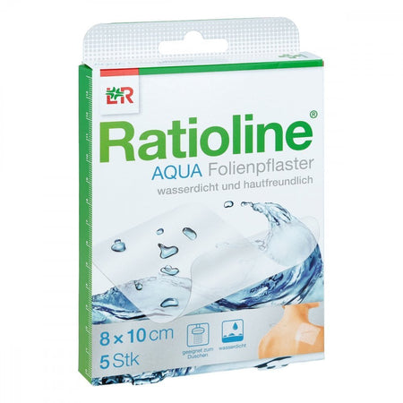 Ratioline aqua pansement pour douche 8x10 cm (5 pièces)