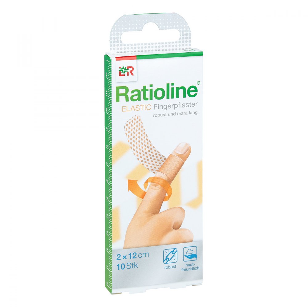 Ratioline bandage élastique pour doigt 2x12 cm (10 pièces)