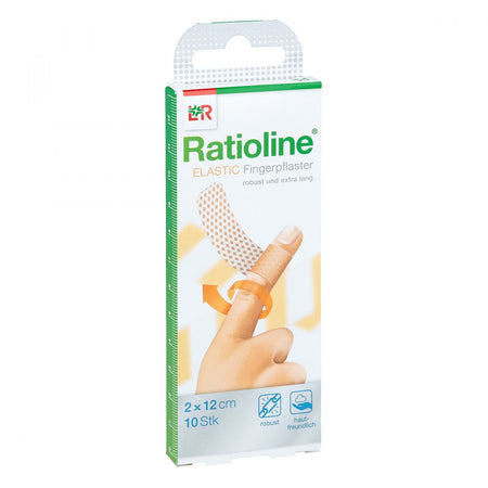 Ratioline bandage élastique pour doigt 2x12 cm (10 pièces)