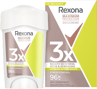 Rexona Crème déodorante anti-transpirante Maximum Protection Stress Control (45 ml)
