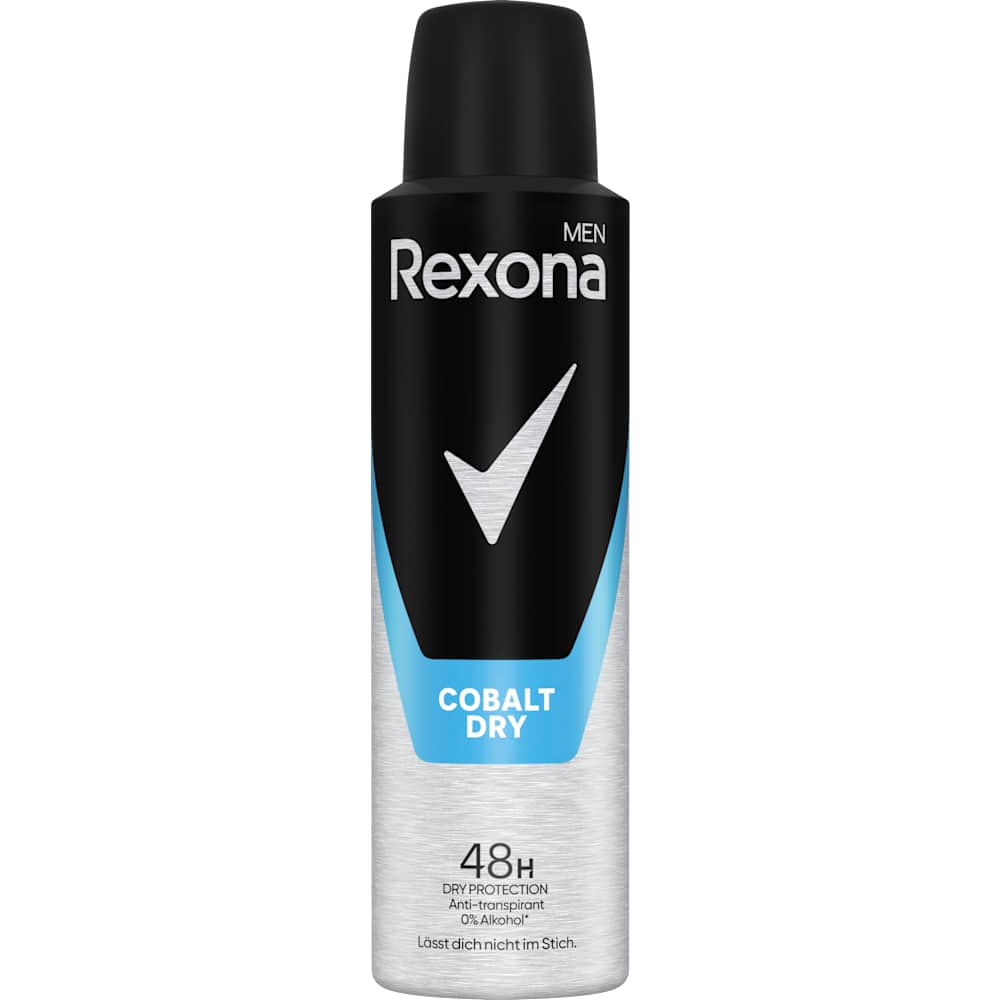 Rexona men Cobalt Dry spray déodorant anti-transpirant (150 ml)