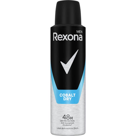 Rexona men Cobalt Dry spray déodorant anti-transpirant (150 ml)