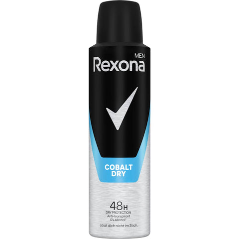 Rexona men Cobalt Dry spray déodorant anti-transpirant (150 ml)