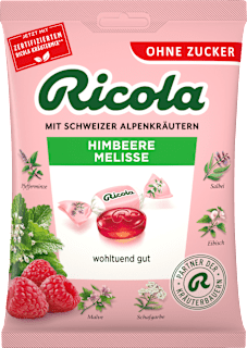 Ricola Bonbons framboise mélisse (75 g)