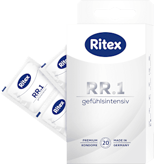 Ritex RR.1 préservatifs, largeur 53 mm (20 pièces)