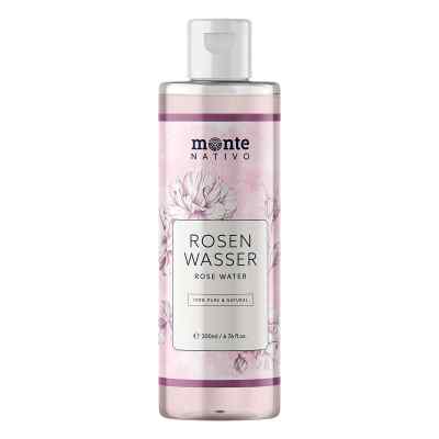 Monte Nativo Eau de rose 100% pure visage et cheveux (200 ml)