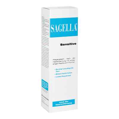 SAGELLA Sensitive baume de soin pour femmes après le rasage (100 ml)