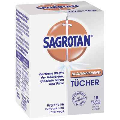 Sagrotan lingettes désinfectantes (18 pièces)