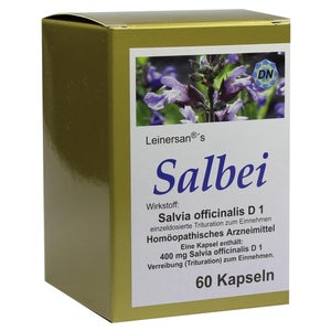 Gélules de sauge (60 pièces)